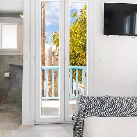 Apartament Panda Blue&white Downtown Megali Ammos (Mykonos)
